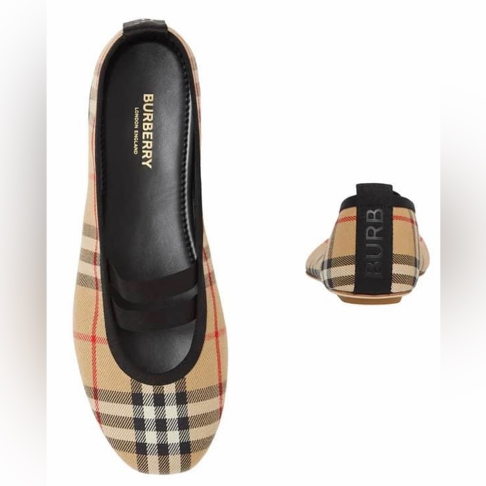 ⚡️FLASH SALE ⚡️ Burberry Grace Cross Strap Flats